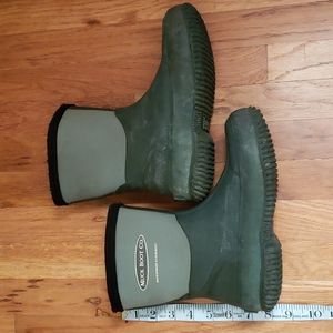 Muck Boot Company Scrub Garden Green Mid Rise Boots Size W 5/5.5